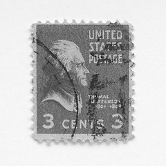 Image showing USA stamps