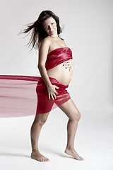 Image showing Beautiful pregnant woman