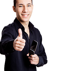 Image showing Thumbs up