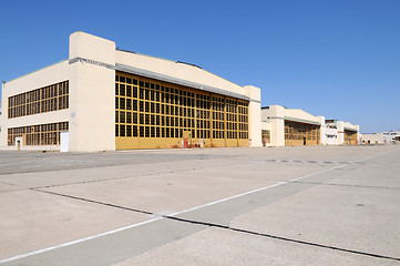 Image showing Hangars