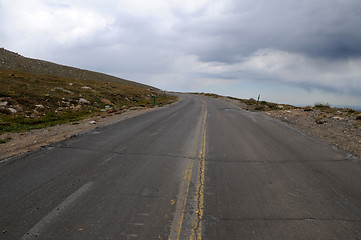 Image showing Mountain road