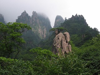 Image showing Yellow mountain in China