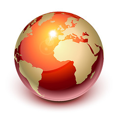 Image showing Red earth