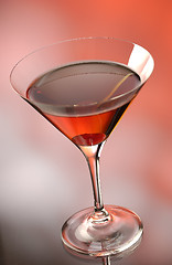 Image showing The Manhatten Cocktail