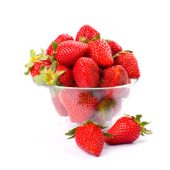 Image showing strawberries in the bowl 