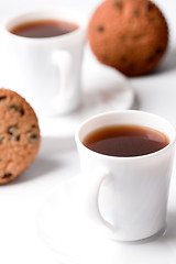 Image showing coffee and muffins