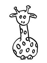 Image showing giraffe