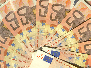 Image showing Euro note