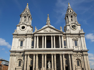 Image showing St Paul Cathedral, London