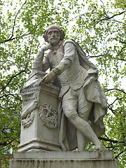 Image showing Shakespeare statue