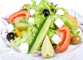 Image showing Greece salad