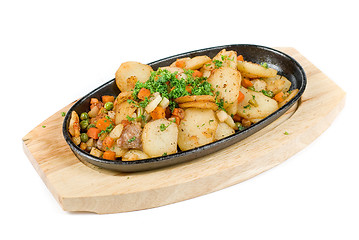 Image showing Fried potato