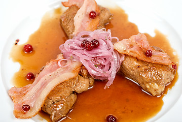 Image showing Roast pork meat