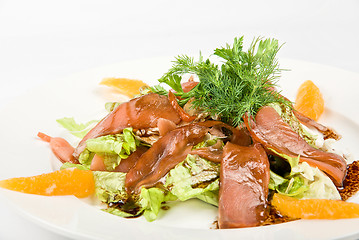 Image showing fish salad