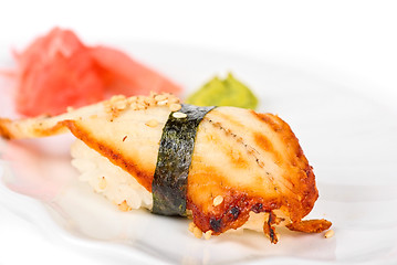 Image showing unagi sushi