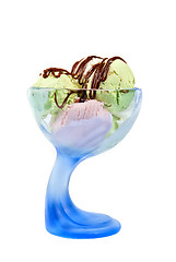 Image showing scoops of ice-cream