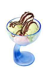 Image showing scoops of ice-cream