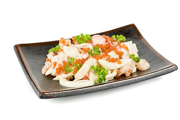 Image showing Seafood salad