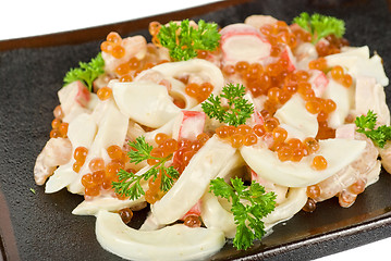Image showing Seafood salad