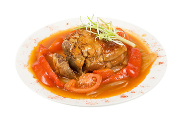 Image showing knuckle of veal