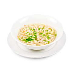 Image showing Chicken noodle soup