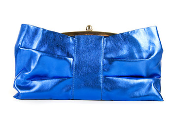 Image showing blue handbag klatch