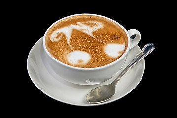 Image showing latte