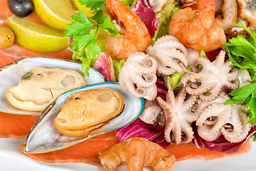 Image showing Seafood salad