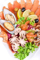 Image showing Seafood salad