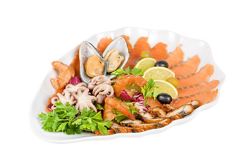 Image showing Seafood salad