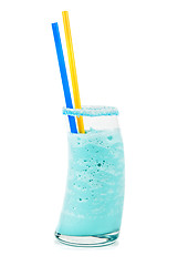 Image showing blue cocktail