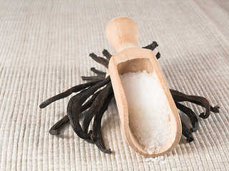 Image showing vanilla sugar