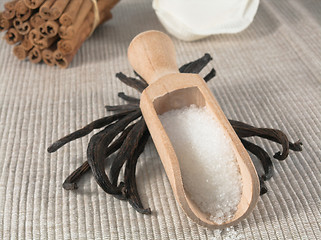 Image showing vanilla sugar