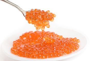 Image showing red caviar