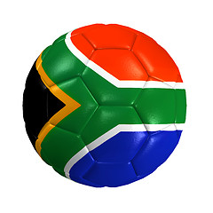 Image showing soccer ball africa