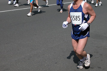 Image showing Marathoner