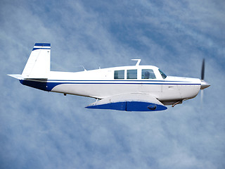 Image showing Private Aircraft in Flight