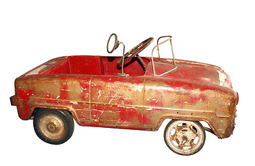 Image showing Antique Pedal Car