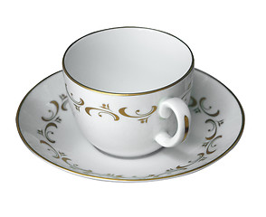 Image showing Cup and Saucer