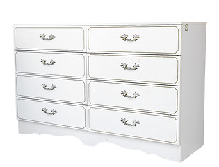 Image showing Painted Chest of Drawers