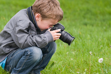 Image showing Young Photographer