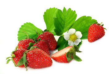 Image showing Strawberries