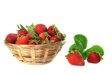 Image showing Strawberries