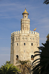 Image showing Seville - Torre del Oro