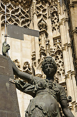 Image showing Seville cathedral - Entrance