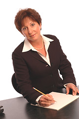 Image showing female executive
