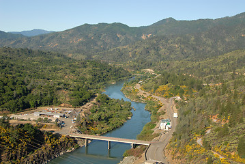 Image showing Below Shasta Dam