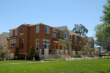 Image showing Townhouses