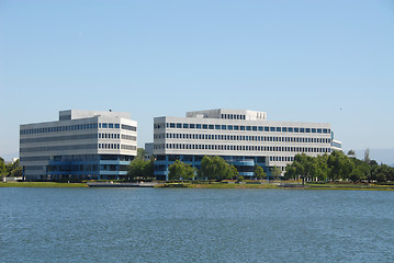 Image showing Seaside offices