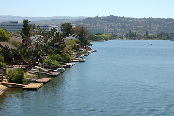 Image showing Seaside homes